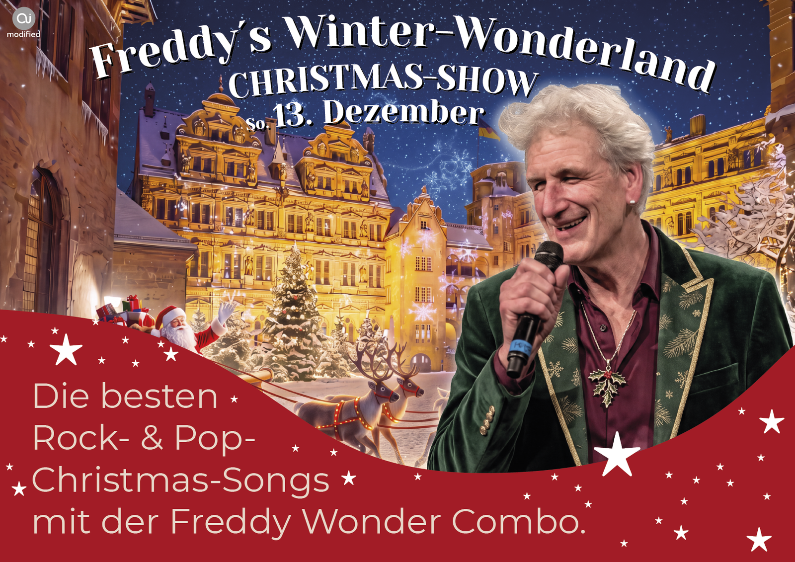 Freddy's Winter Wonderland Christmas Show – Heidelberger Schloss Restaurants & Events, 13.12.2026